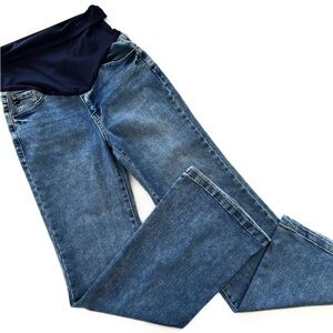 PinkBlush Kancan Womens 27 Maternity Flare Jeans Stretch